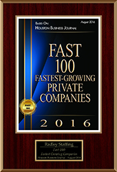 Houston Business Journal - Fast 100